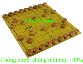 Quân cờ trúc khắc âm có viền bao